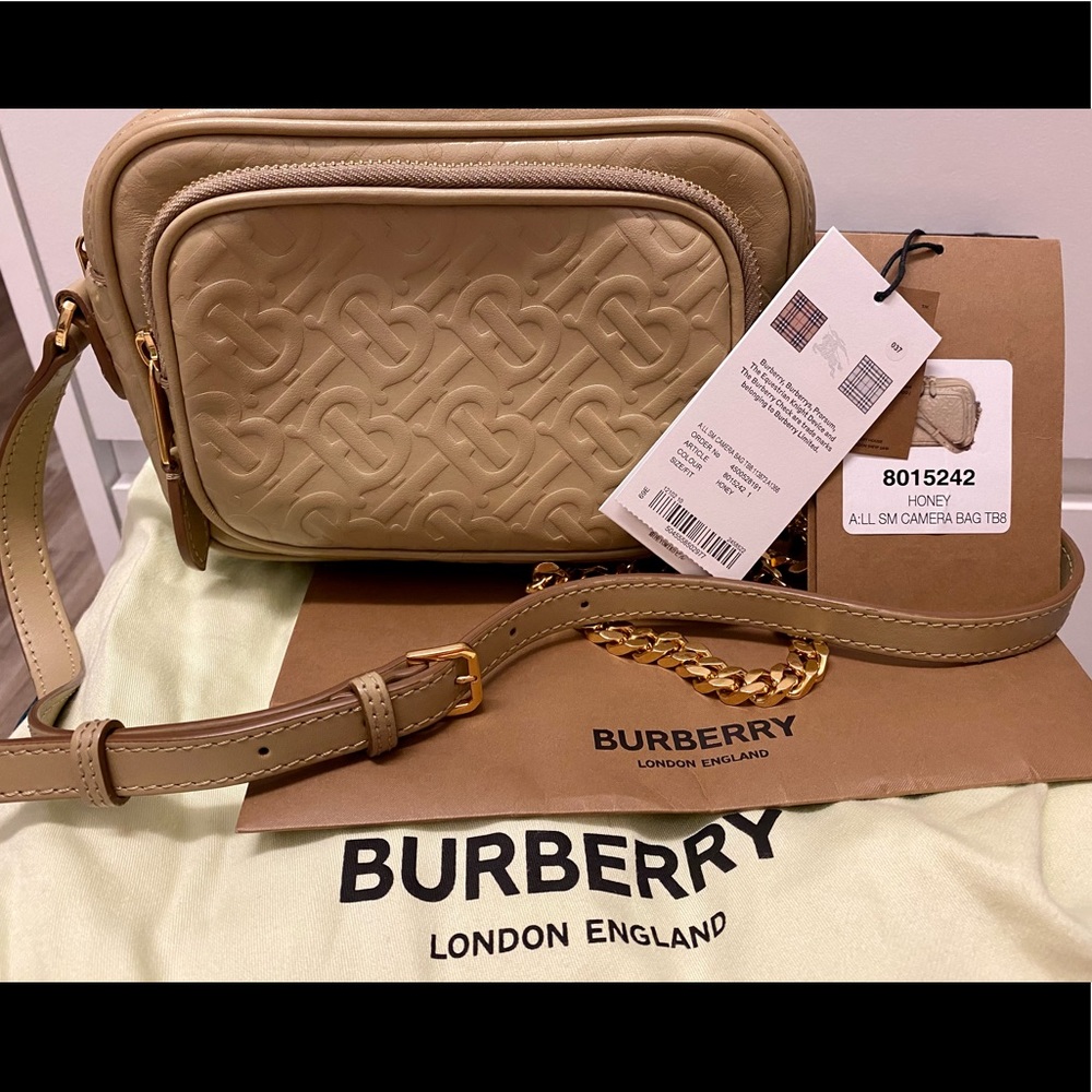 Burberry Small Honey Camera Bag